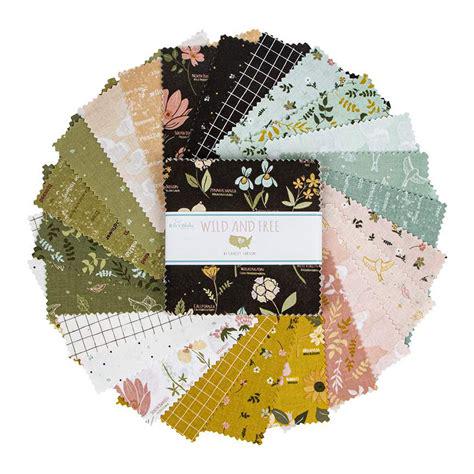Wild and Free by Gracey Larson for Riley Blake Designs, 10in Layer Cake