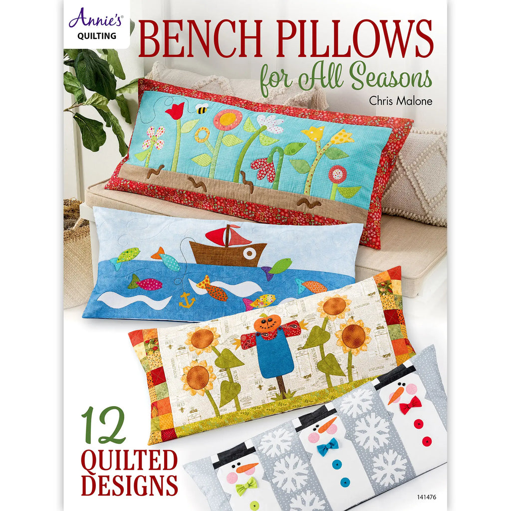 Annie's-Bench Pillows for All Seasons Quilt Pattern Book