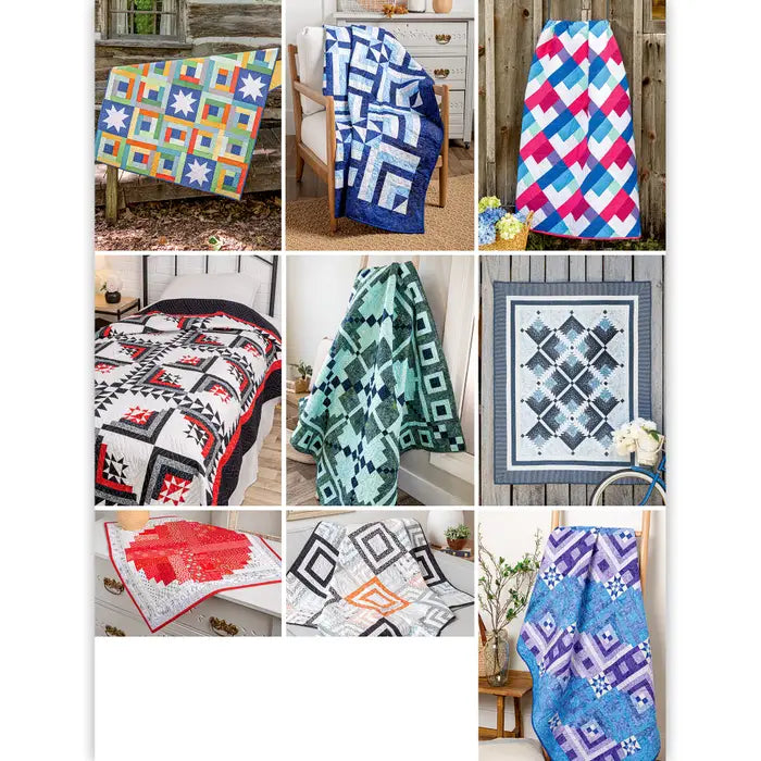Annie's - Creative Log Cabin Quilts
