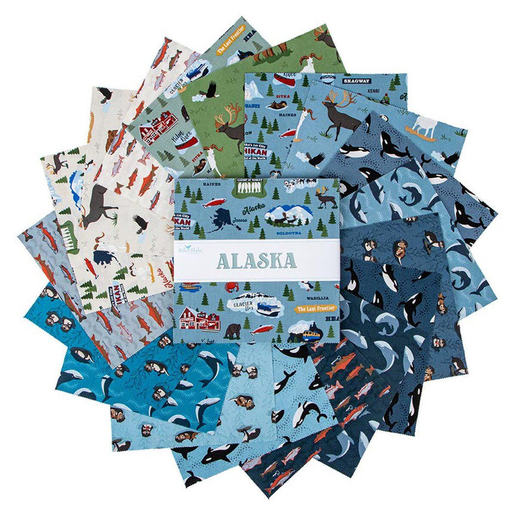 Alaska 10 Inch Stacker, 42 Pcs.