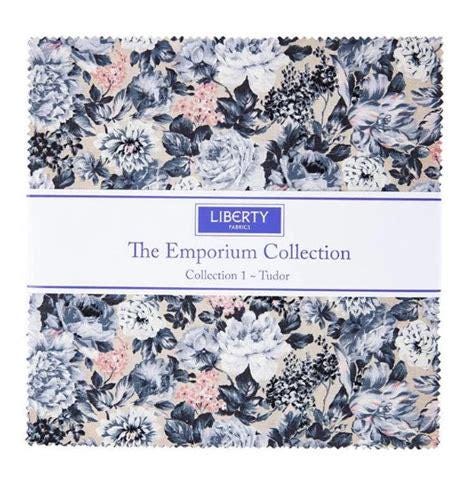 The Emporium Collection Layer Cake, Liberty Fabrics, whimsical 10” squares