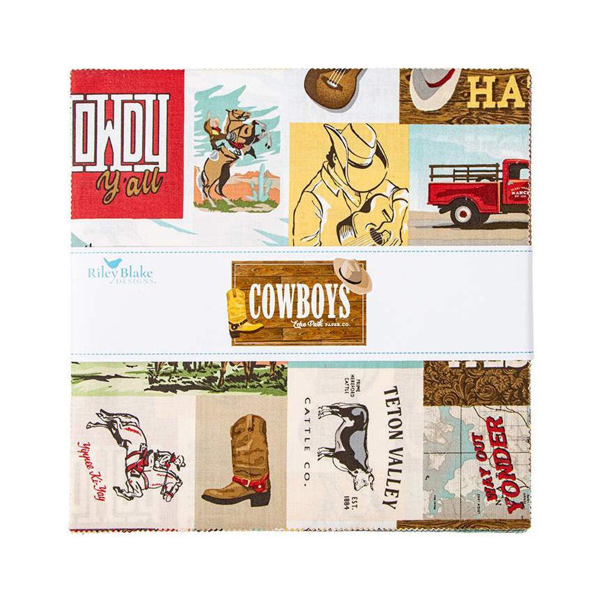 Cowboys 10 Inch Stacker, 42 Pcs.
