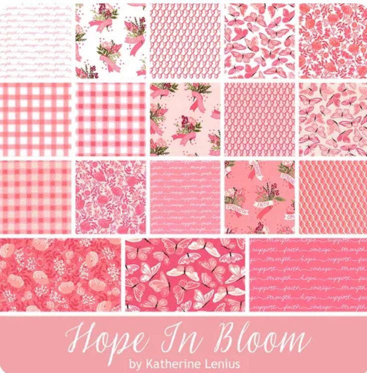 Hope in Bloom, 10" Layer Cake by Riley Blake