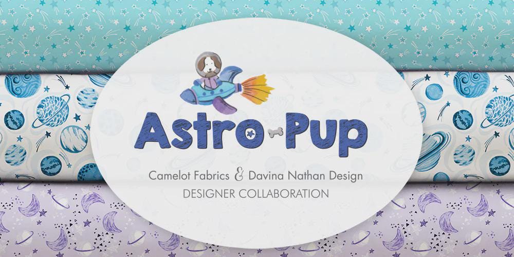Astro Pup from Camelot Fabrics