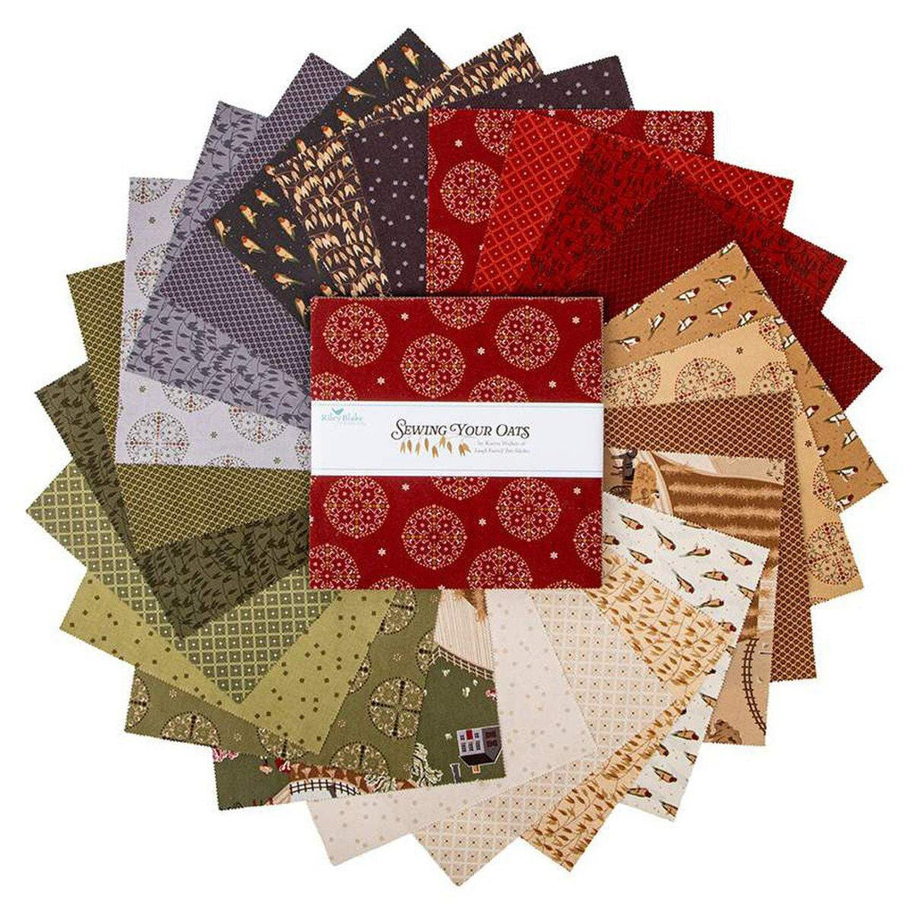 Sewing Your Oats 10 Inch Stacker, 42 Pcs.