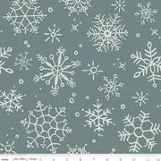 Wide Back Magical Winterland Snowflake Winter- 3 yard cut