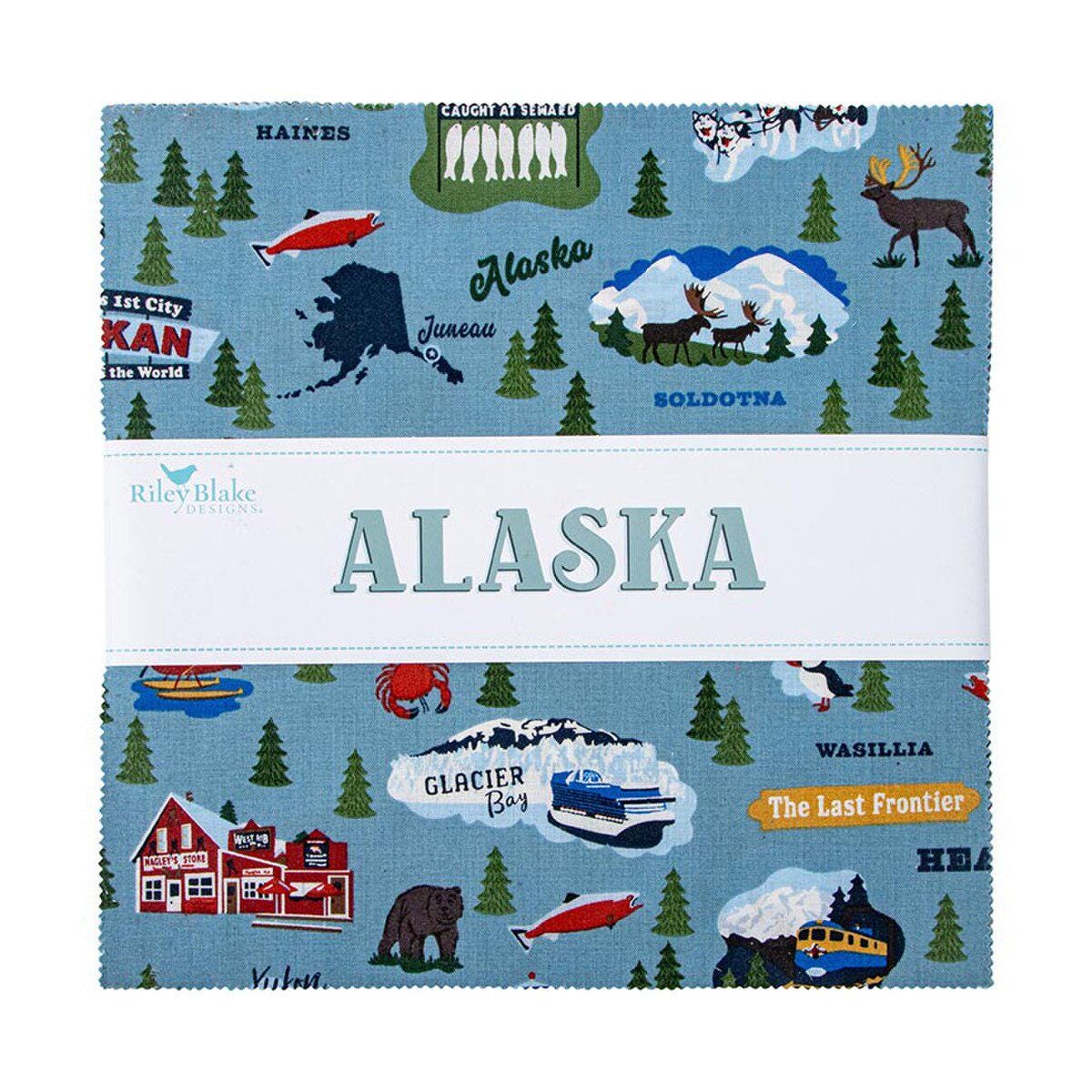 Alaska 10 Inch Stacker, 42 Pcs.