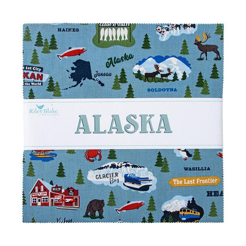 Alaska 10 Inch Stacker, 42 Pcs.