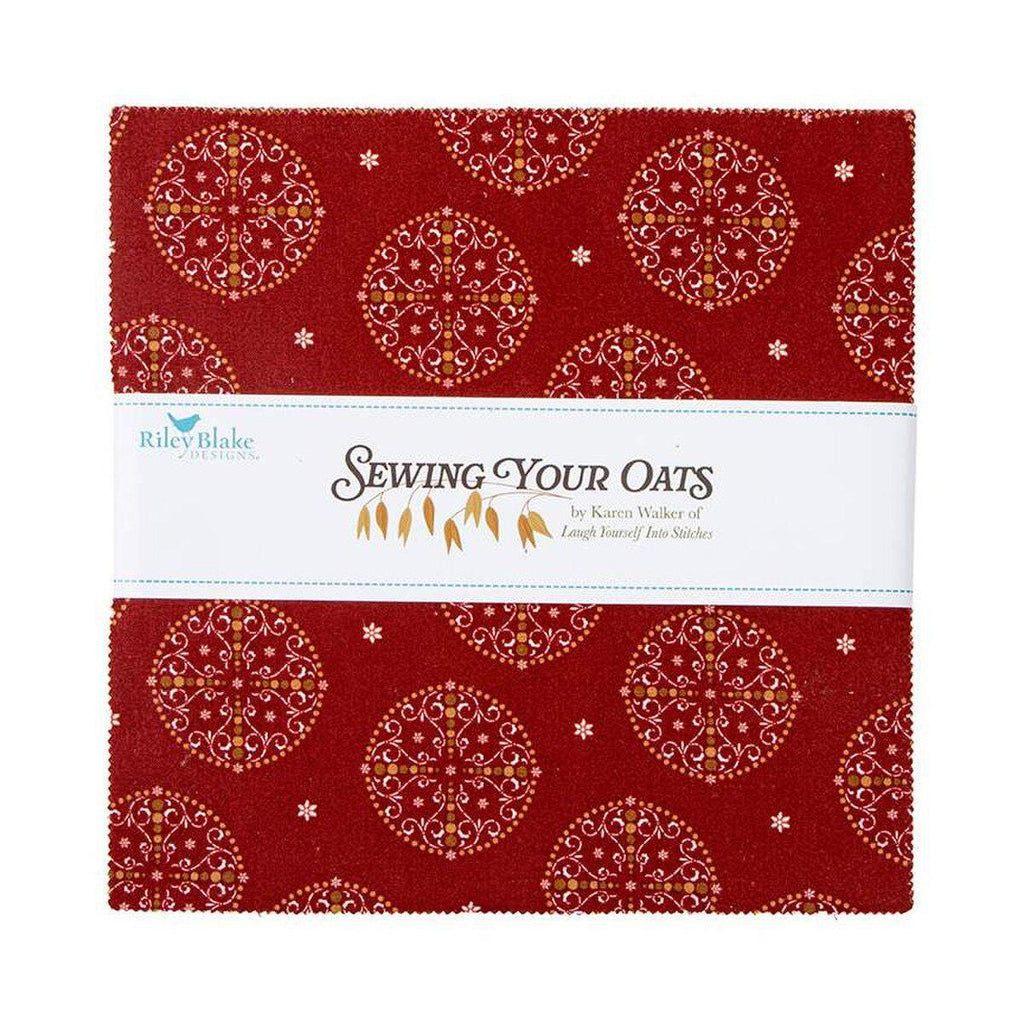 Sewing Your Oats 10 Inch Stacker, 42 Pcs.