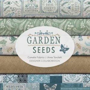Garden Seeds by Anne Tavoletti for Camelot Fabrics