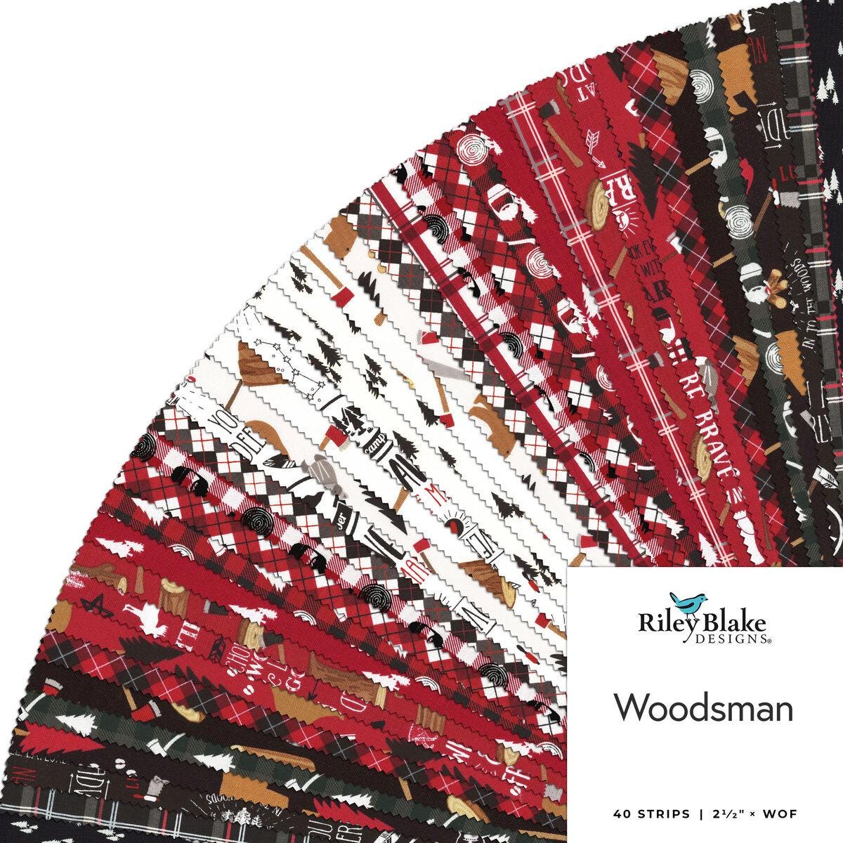 Woodsman Jelly Roll by Lori Whitlock for Riley Blake Designs
