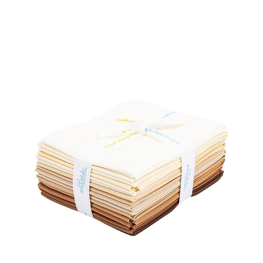 Confetti Cotton Grounded Fat Quarter Bundle 12 pieces