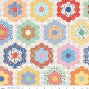 Wide Back Always in Season Flower Garden Multi- 3 yard cut